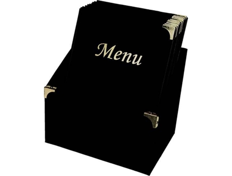 Suporte para Menu  MCBOXBRA4BL Preto
