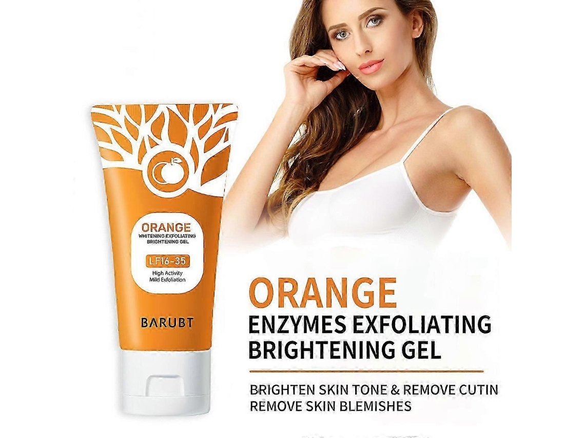 Gel Esfoliante De Laranja, Gel Esfoliante Facial Natural De Laranja, Esfoliante Facial Hidratante De Limpeza Profunda