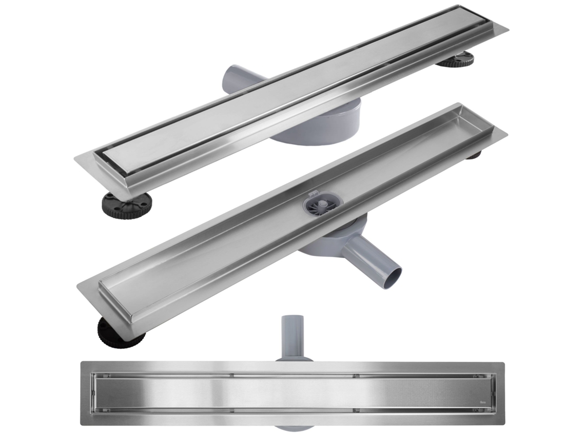 Dreno Linear Rea Neox Pro 1000 Brush Steel