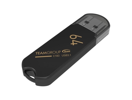 PENDRIVE 64GB USB3.1  C183 BLACK TC183364GB01