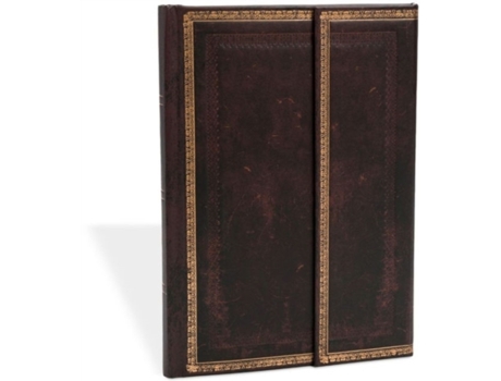 Livro old lthr, black moroc, midi, lin de paperblanks (inglês)