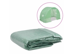Vidaxl Cobertura De Substituição P/ Estufas 4,5 M² 300x150x200cm Verde