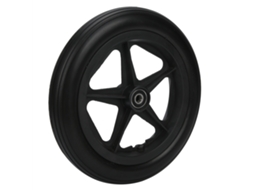 Pneu Dianteiro Antiaderente Pu 12 Polegadas Para Cadeira De Rodas Manual