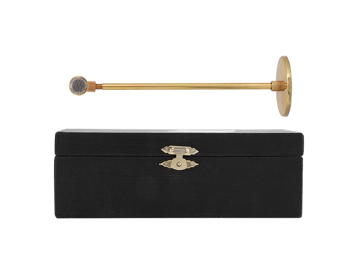 Aetheria-microfone Dourado 16cm Acessório Para Boneca De 12 Polegadas Modelo Mini Instrumento Musical