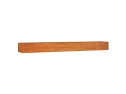 Garden Raised Bed, Garden Raised Beds Vidaxl Marrom Aço (480 X 80 X 45 Cm)