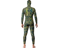 Wetsuit N.A.T. 101 Camu 5.5 Mm Verde Ssalvimar