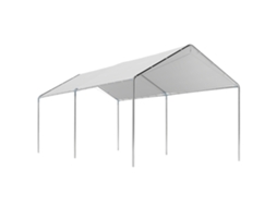 Gazebo de Jardim de 6x3 metros, com Paredes Removíveis, Janelas Transparentes, Verde, SINI TECH STORE