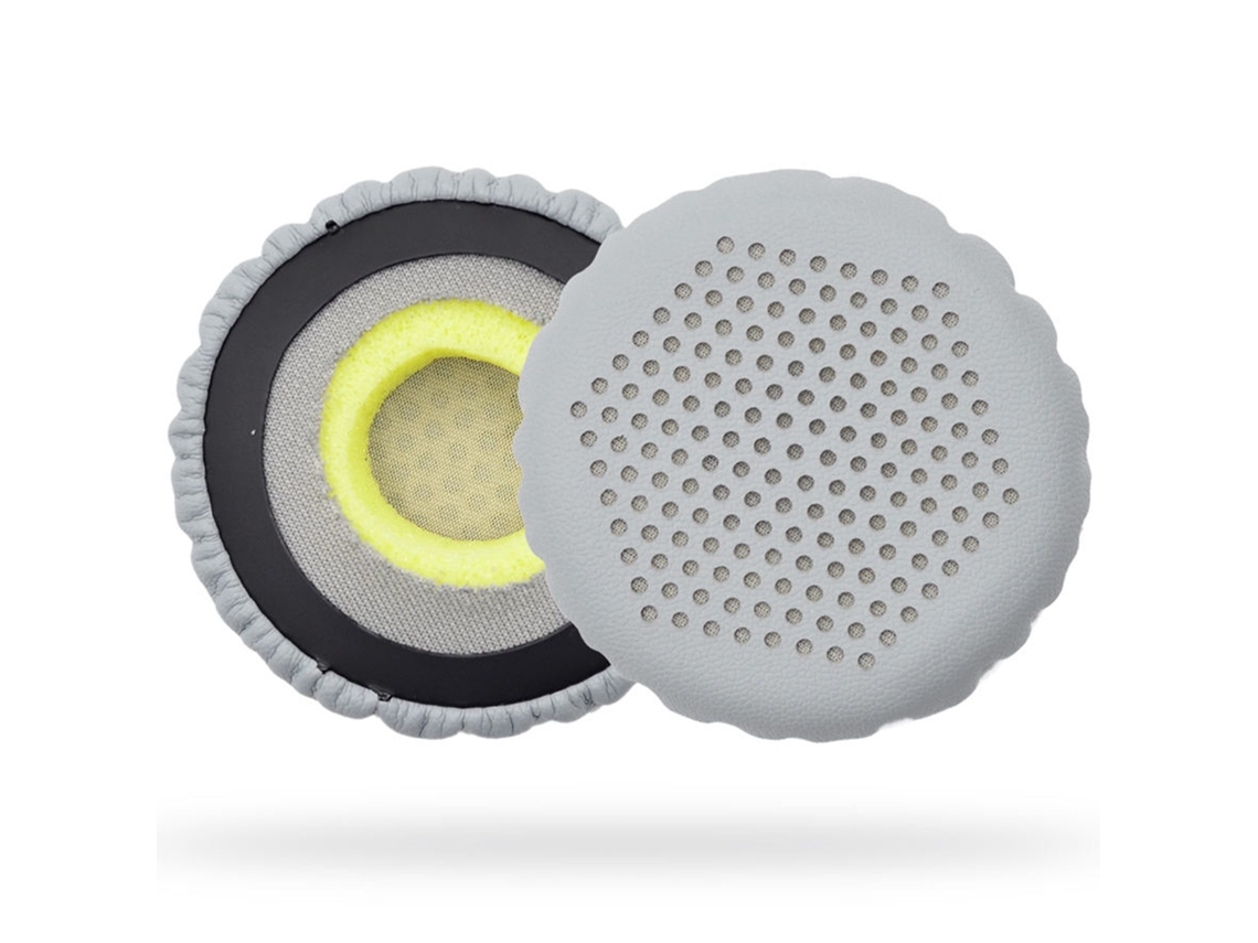 Almofadas Zruxe Para Auscultadores Jabra Evolve 20 Se, 30 Ii, 40, 65 (espuma De Memória, Cinzento, Par De 2)