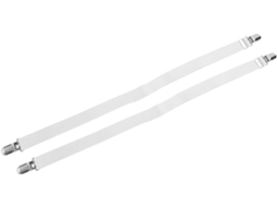 Prendedores De Lençol, Tiras Elásticas Ajustáveis, Prendedores De Colchão, Para Roupa De Cama, Pretos, 90a 180cm, 2 Unidades