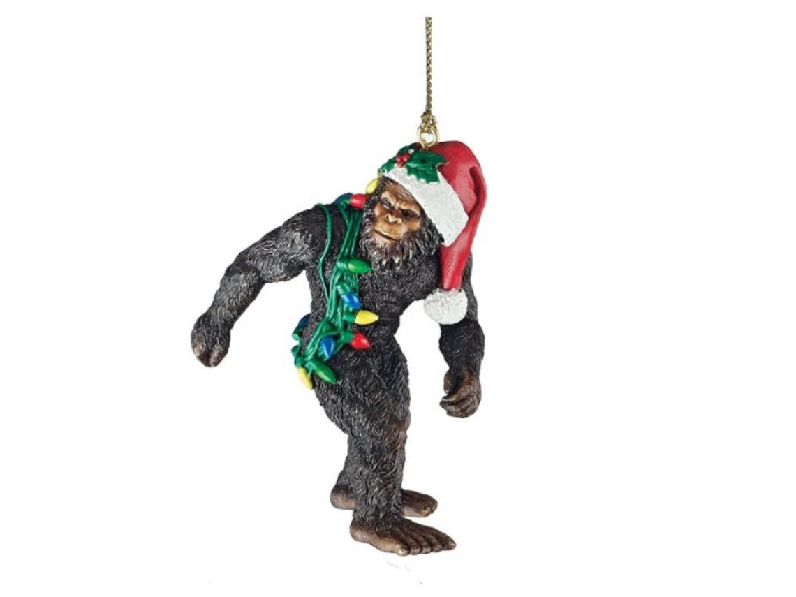 Enfeite de Natal com Macaco Pendurado LAXISCREED