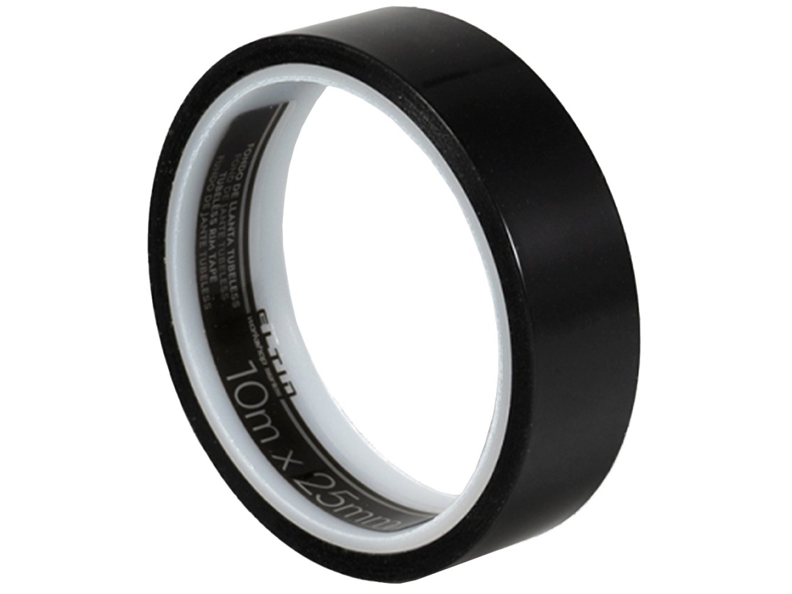 Fita Tubeless 10 Metros Preto 25 Mmeltin