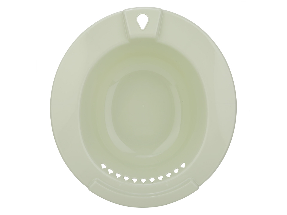 Bacia de Banho de Nádegas para Grávidas e Hemorroidários com Design Anti derrame e Pendurável com S/MARCA