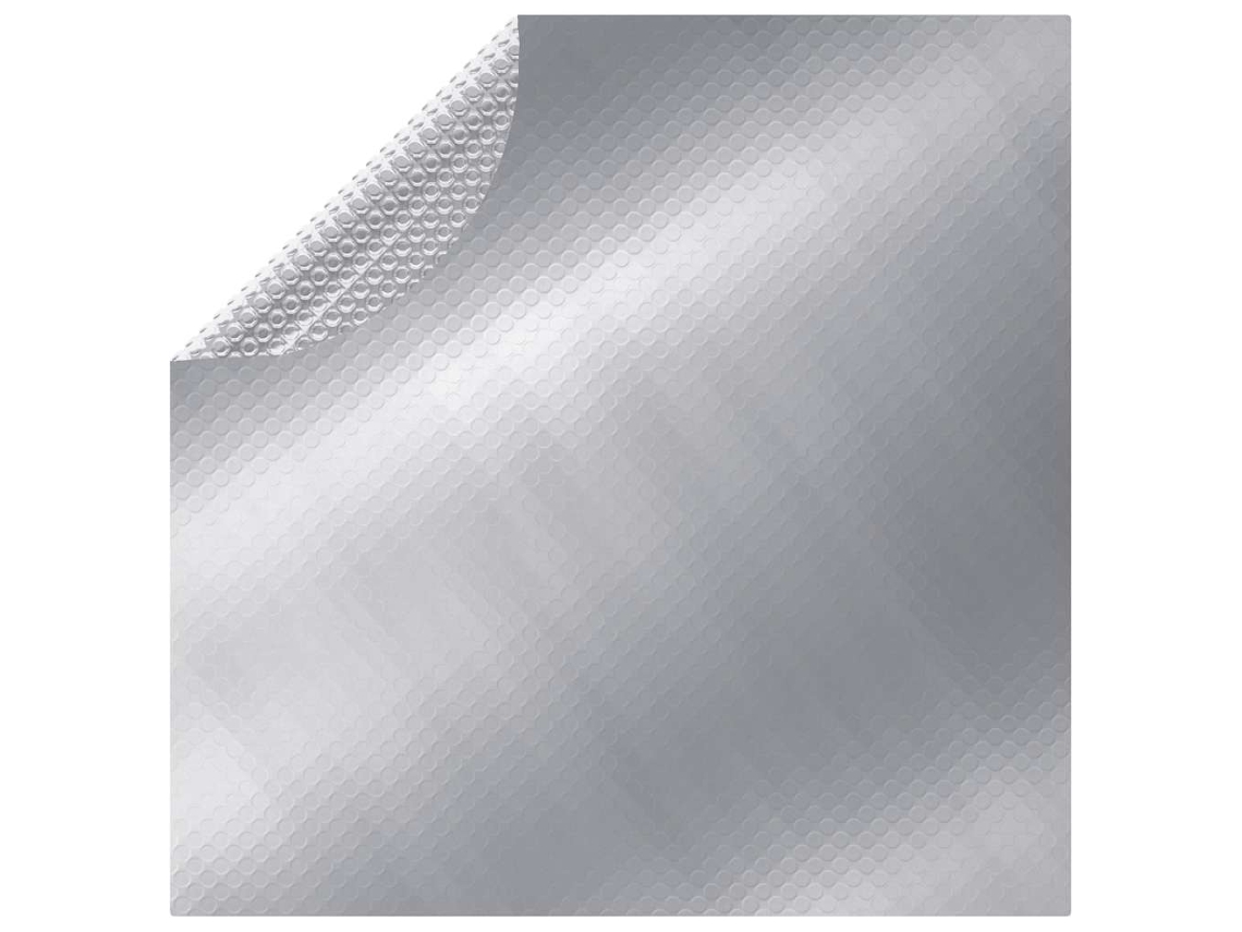 Vidaxl Cobertura Para Piscina 455 Cm Pe Prateado