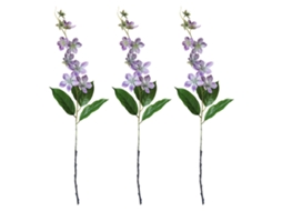 Laxiscreed Molde De Flores Artificiais Com Jasmim Dourado E Ramos De Rosa, Pack De 3