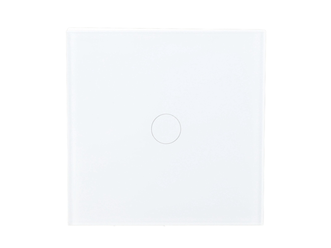 Laxiscreed Interruptor De Luz Touch Para Parede Com Painel De Vidro Temperado E Fibra Retardante