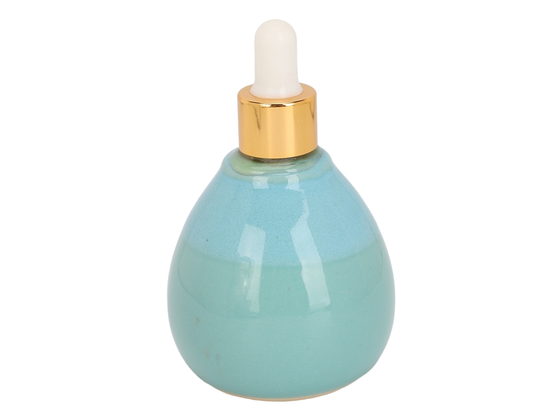 Botella De Cerámica Vacía De 95ml Para Almacenamiento Y Distribución De Aceites Esenciales