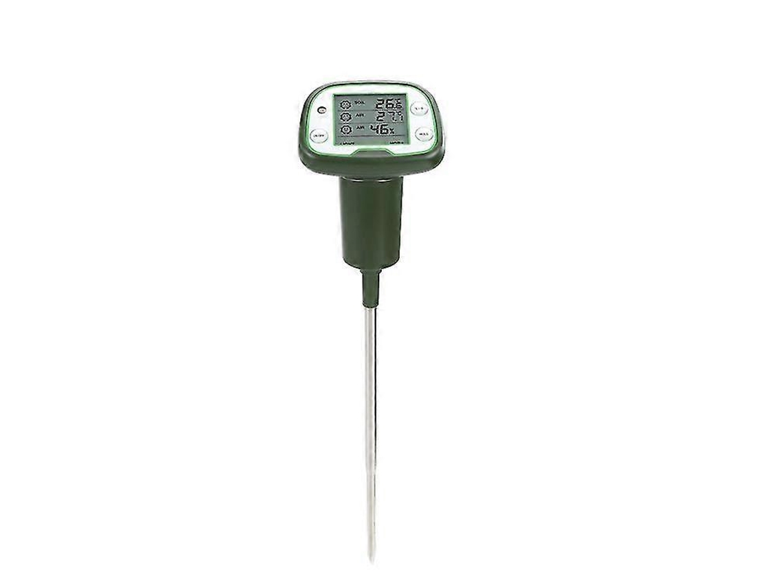 Medidor De Umidade Do Solo, Detector Temperatura E Ar, Testador Digital Ambiente Vegetal Aquaforge