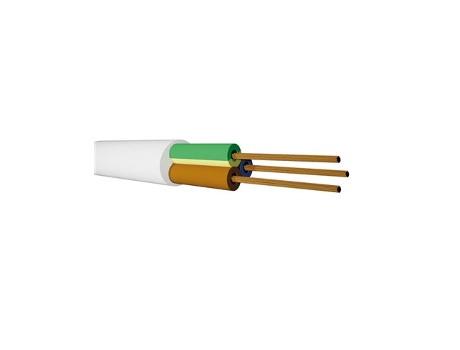 Rolo De Mangueira 100m Branca Rct (3x1,5mm)