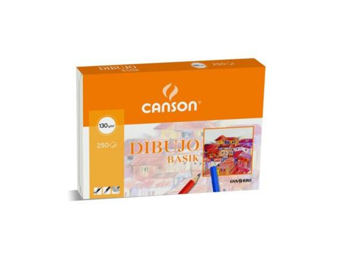 Papel Desenho Basik 23X32.5 -130 Gr -Com Esquadria