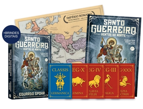 Livro Santo Guerreiro Ventos Do Nortes de Eduardo Spohr (Português do Brasil)
