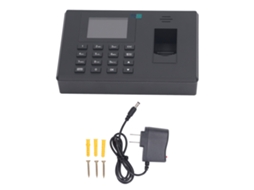 Máquina De Asistencia Huella Digital Reloj Checador Empleados 100-240v Plug Us