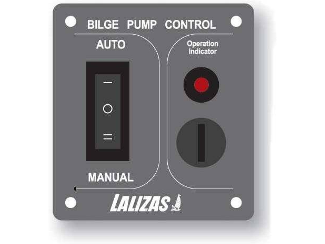 Interruptor LALIZAS Pump On Off Mon Cinzento