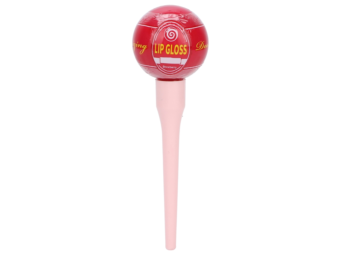 Labial Líquido Em Forma De Chupetín Ibcccndc 6ml Mate Alto Pigmento Longa Duração Morango