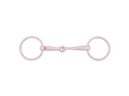 Snaffle de Anel Frouxo de Articulação Única Pony 14 Mm Prateado 11.5 Cmbr