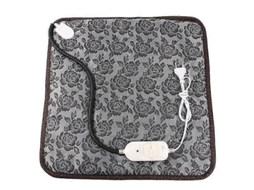 Almofada Térmica Ajustável Anti Mordida Com Estampa De Flores, 45 X 45 Cm, Para Cães E Gatos. Ideal Para Animais De Estimação. Olysi Shop