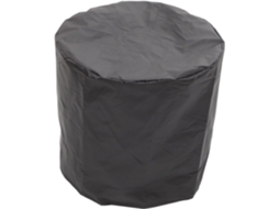 Capa Protetora Impermeável Inoomp para Mesa de Chá Redonda, Feita de Material Banhado a Prata, para Móveis de Jardim CHABERLU