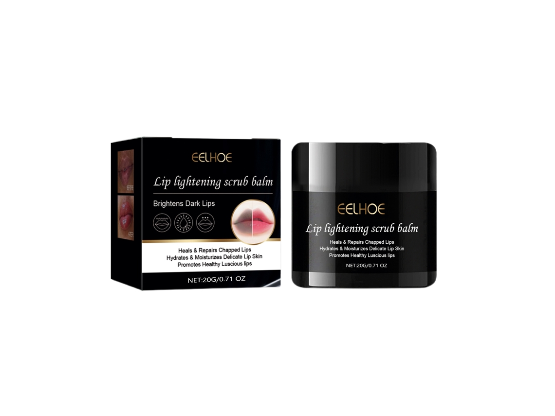 Eelhoe Exfoliante Labial Clareador Remove Cutículas Hidrata E Nutre Os Lábios