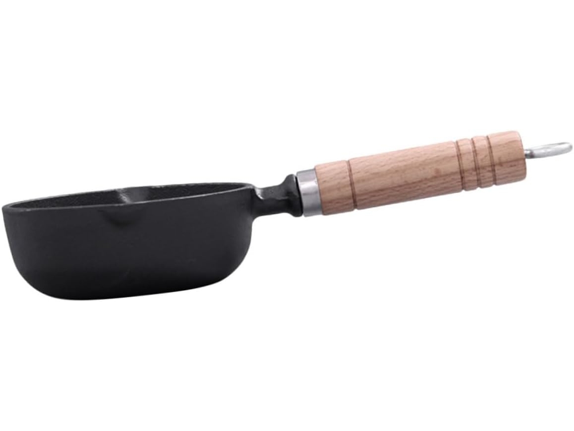 Com Bico Para Despejar, Pequena Caçarola Para Óleo Com Alça, Utensílio De Cozinha Compacto Para Aquecer Leite Gokoco (500ml)