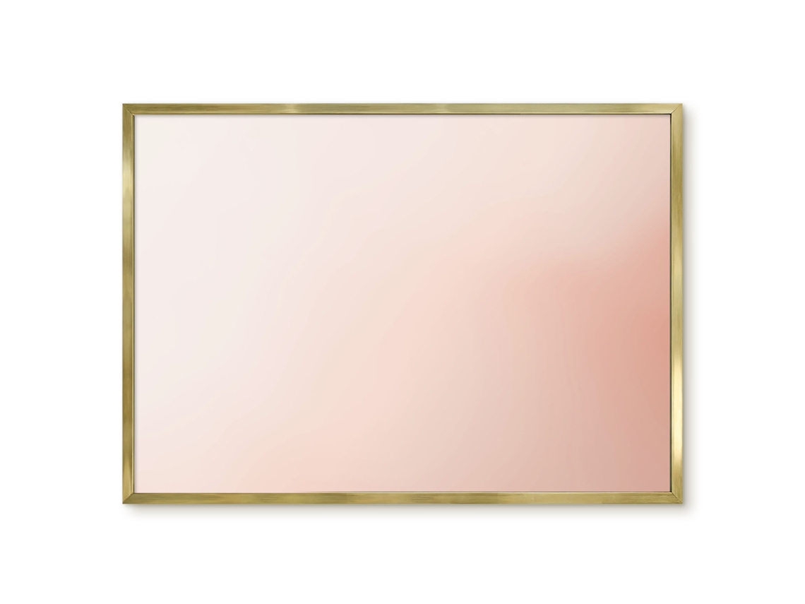 Magnetic Wall Board Wooden Background For The Office Espelharte (70x50 Cm)
