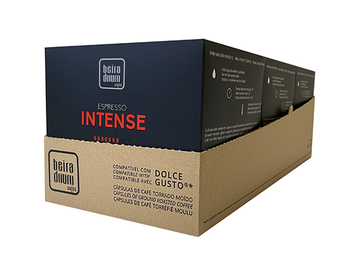 Cápsulas Café Intense - Pack Poupança (Compatíveis Com Dolce Gusto) BEIRA DOURO CAFÉS