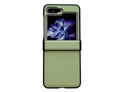 Capa De Celular À Prova De Choque Com Dobradiça De Cor Pura Para Samsung Galaxy Z Flip5