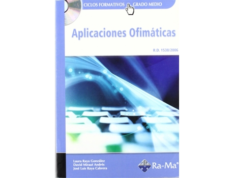 Livro Aplicaciones Ofimáticas de Laura Raya González (Espanhol)