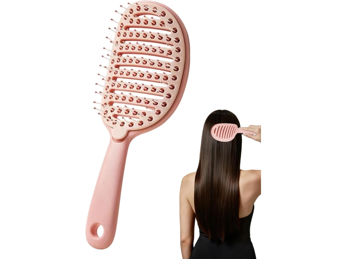 Escova De Cabelo Autolimpante