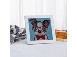 Quadro de Diamante 5d Cachorro Fofo LAXISCREED