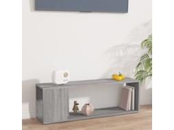 Vidaxl Móvel De Tv 100x24x32 Cm Derivados De Madeira Cinzento Sonoma
