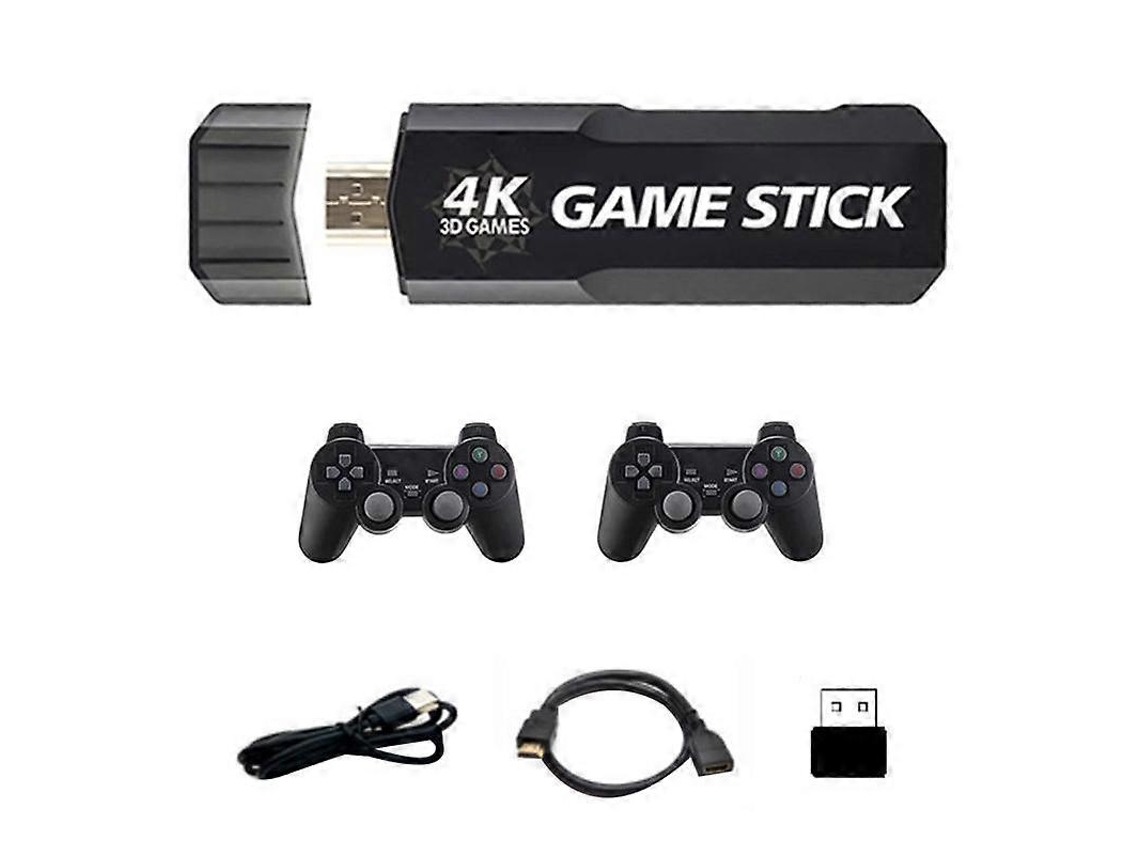 Console De Videogame Gd10 Com Controles Sem Fio, 64 Gb, 4k Hd, Tv, Retrô, 50 Emuladores, Mais De 40.000 Jogos Para Ps1, N64 E Dc. Ly Ebike
