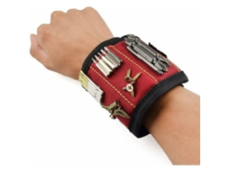 Pulseira Magnética Com 10 Ímãs Fortes Para Segurar Parafusos, Pregos, Brocas, Fixadores, Arruelas, Porcas, Tesouras, Ferramentas Pequenas E Parafusos