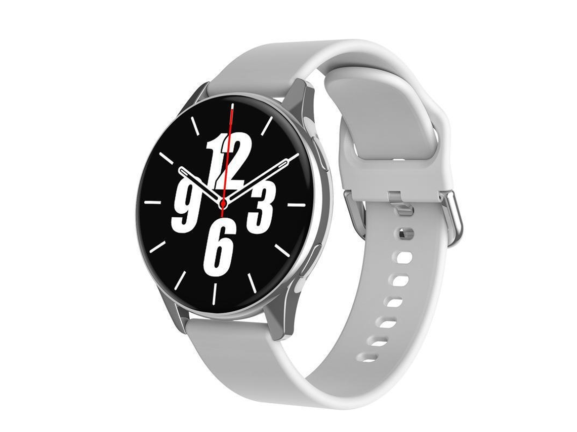 Smartwatch Panoona Ecrã Completo 1,52" Faz Atende Chamadas Monitor Fitness Frequência Cardíaca Sono Prateado