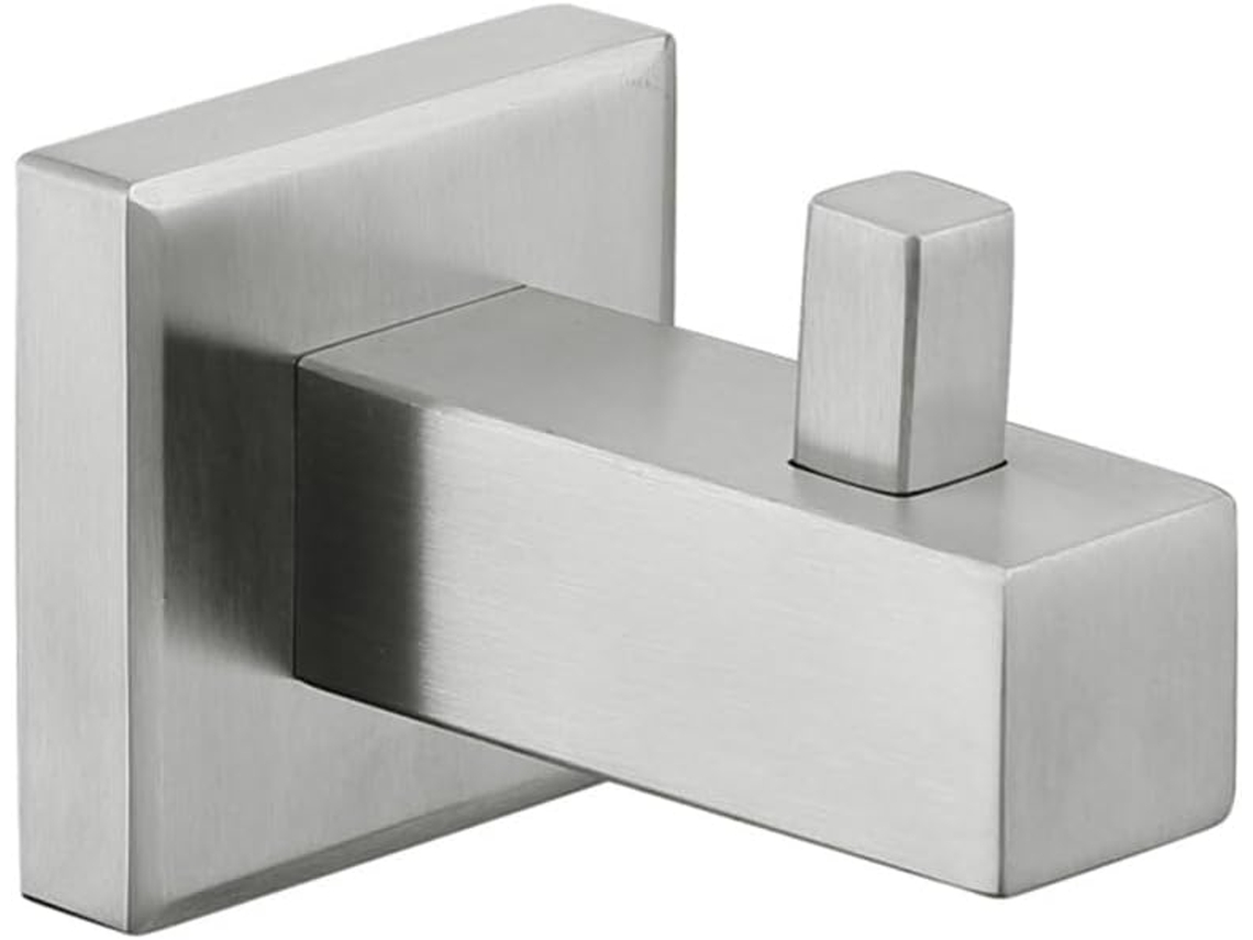 Suporte De Toalha Com Argola, Porta Papel Higiênico, Gancho Para Roupão, Acessórios Para Banheiro, Aço Inoxidável