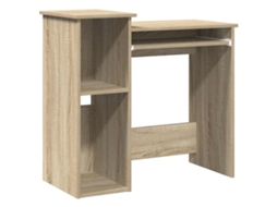 Desk, Desks Vidaxl Marrom Madeira Processada (n/a)
