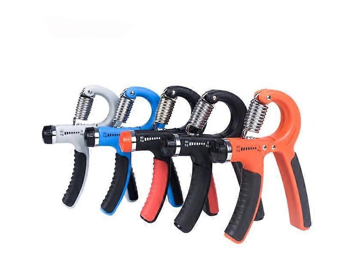 Rebe-entrenador De Força Para Braços E Punhos Com Grip De Espuma Para Reabilitação E Treinamento De Músculos Da Mão Academia Rojo Negro