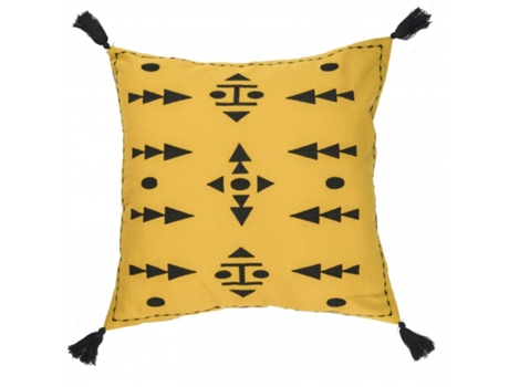 Capa de Almofada FEBRONIE Essaouira (Algodão - Amarelo - 50 x 50 cm)