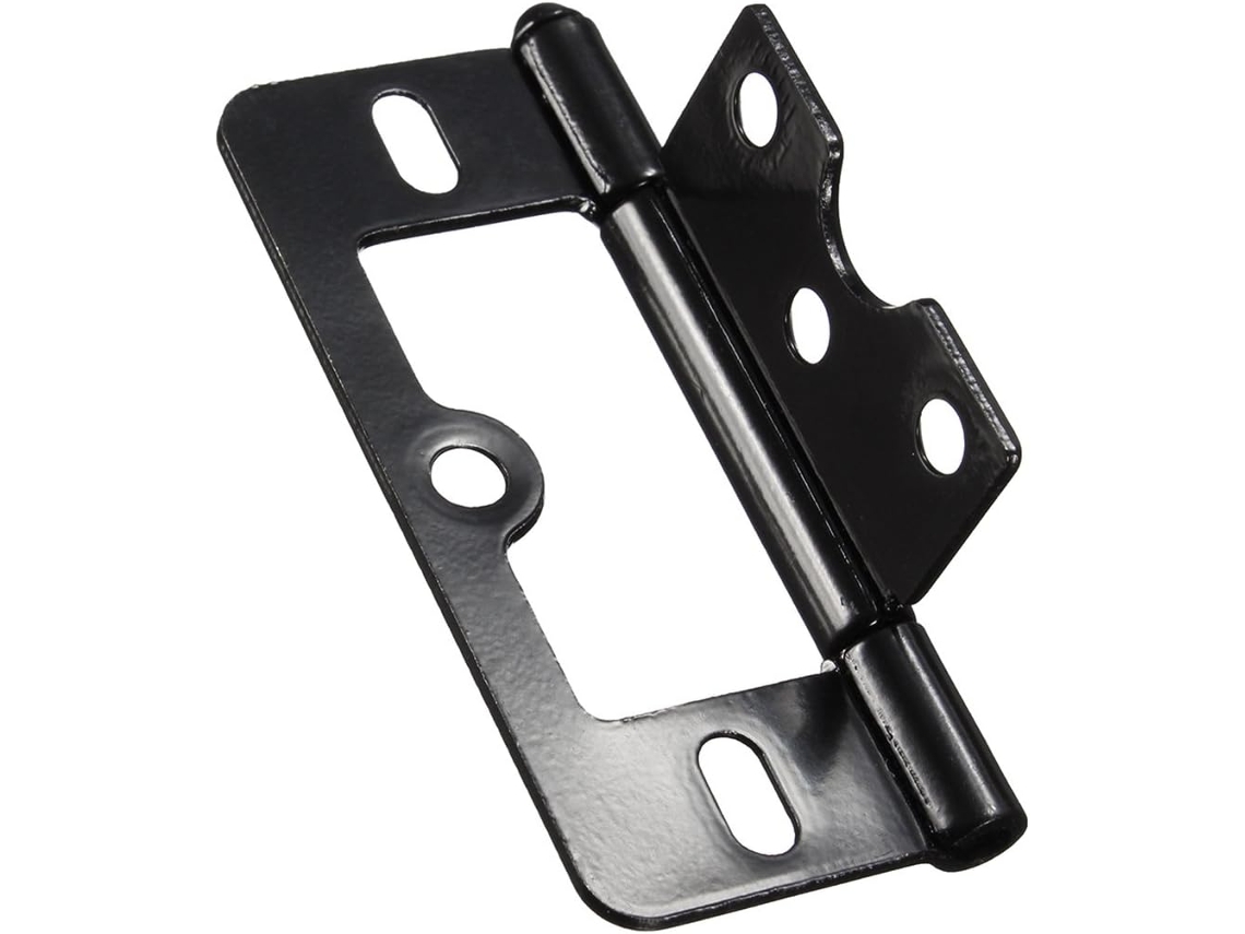 Dobradiças De Ferro Injetado Pretas 76x35mm Para Portas Móveis E