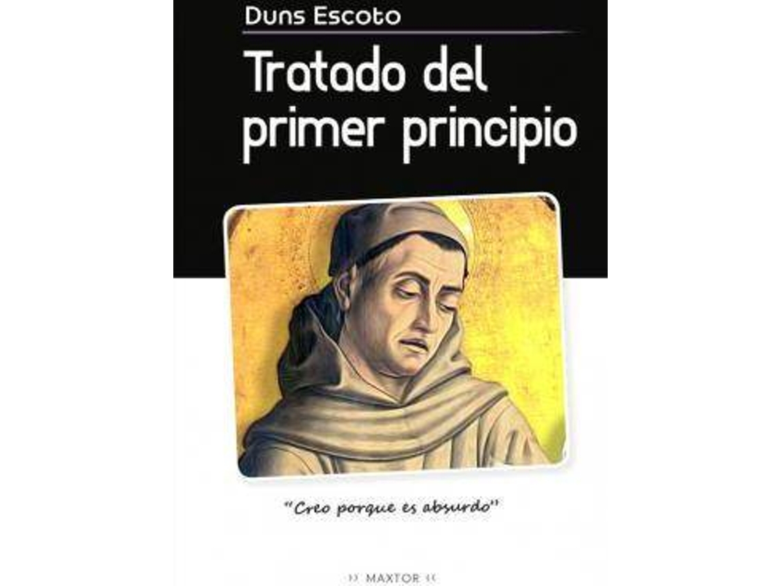 Livro Tratado Del Primer Principio de Juan Duns Escoto (Inglês)