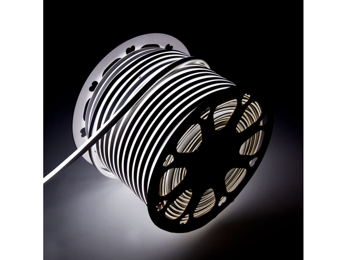 Mangueira Led Neon Flex GREENICE 6W 6000k 220Vac (8 x 16 mm)