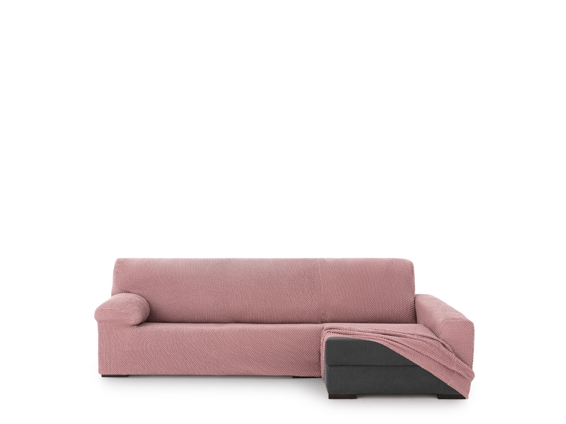 Capa para chaise longue de braço comprido direito EYSA THOR Cor de Rosa 170 x 110 x 310 cm